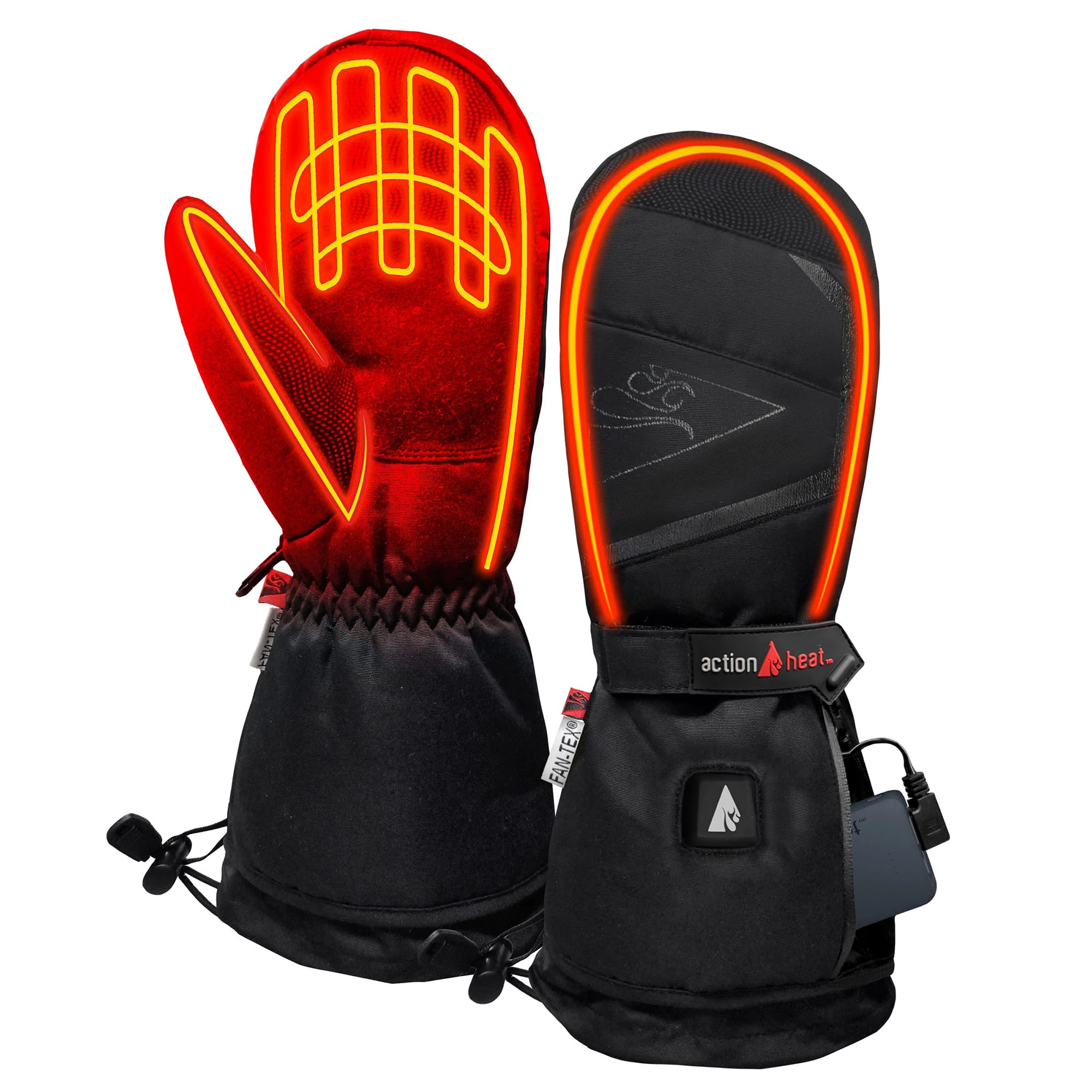 Burton ActionHeat Women's 5V Battery Heated Mittens 2 Burton ActionHeat Women's 5V Battery Heated Mittens - Image 2