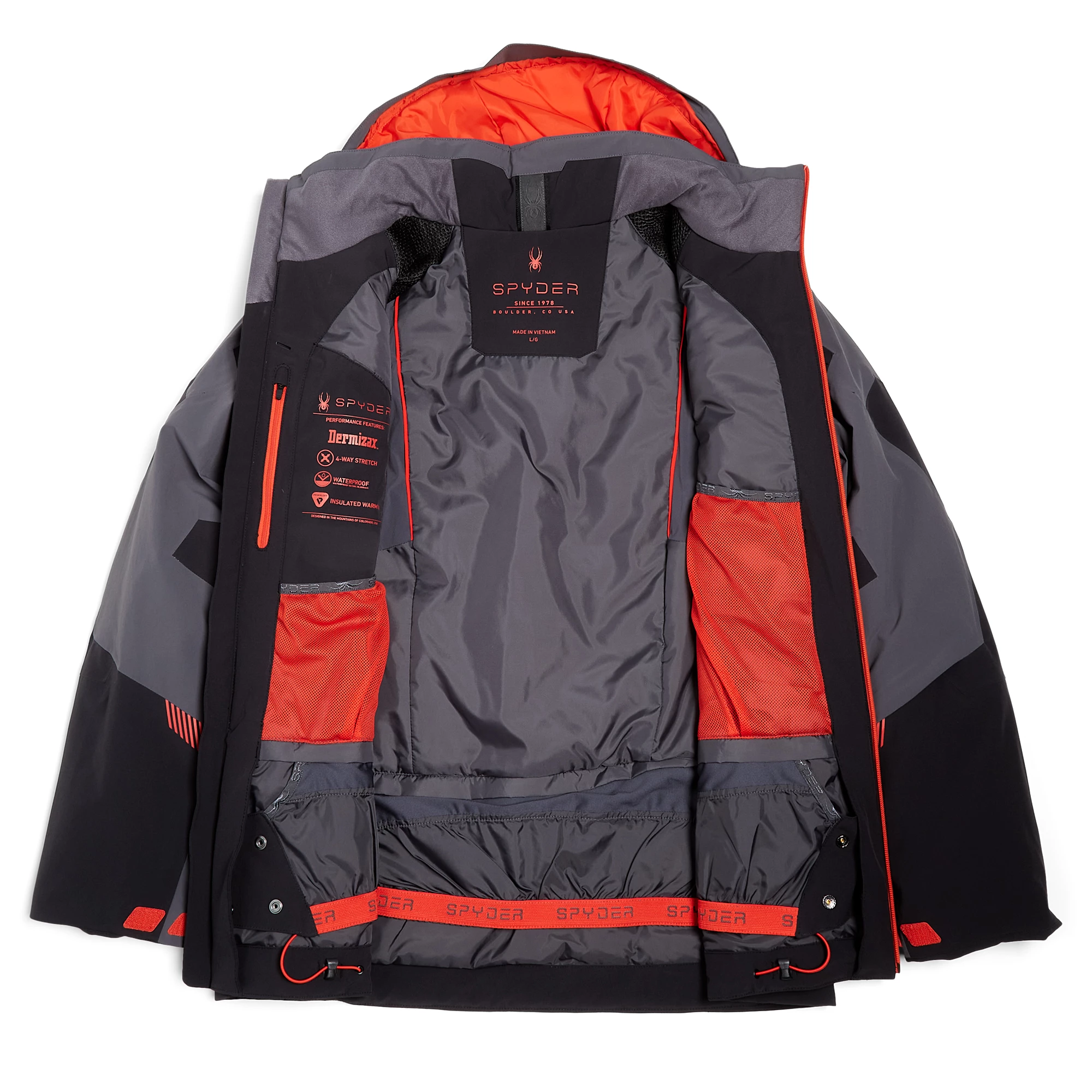 Spyder Mens Leader Jacket 15 Spyder Mens Leader Jacket - Image 15