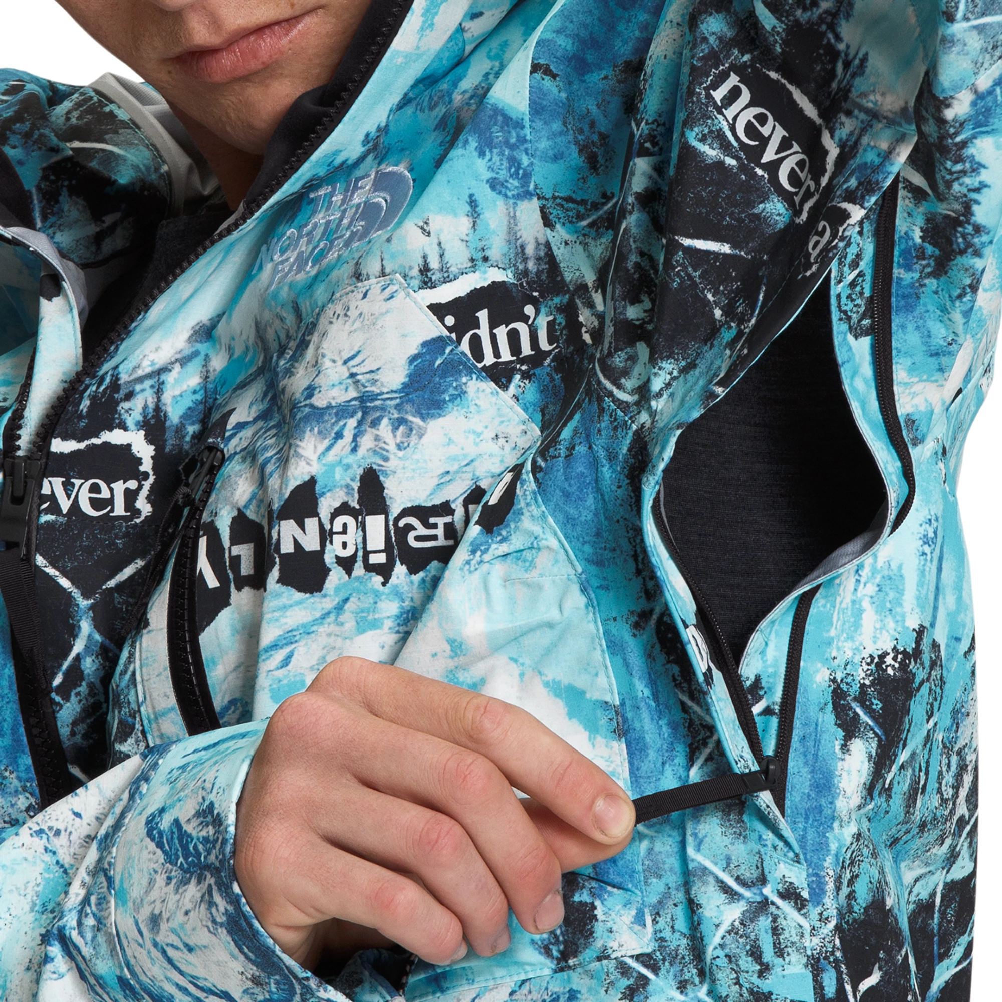 The North Face Mens Printed Dragline Jacket 3 The North Face Mens Printed Dragline Jacket - Image 3