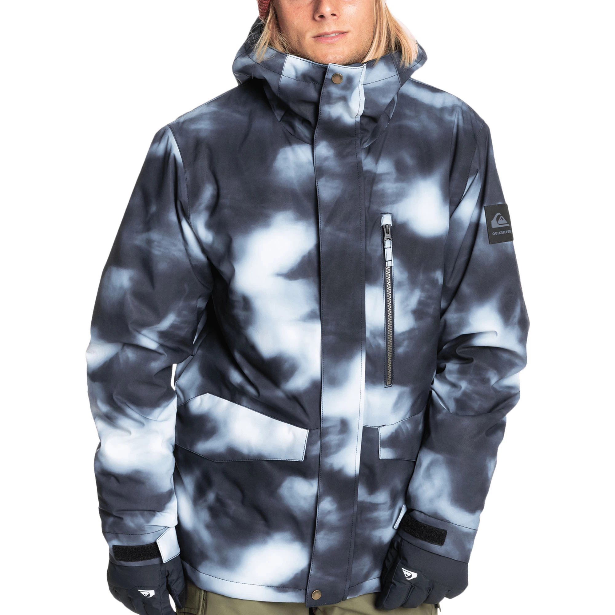 Quiksilver Men's Mission Printed Snow Jacket 1 Quiksilver Men's Mission Printed Snow Jacket