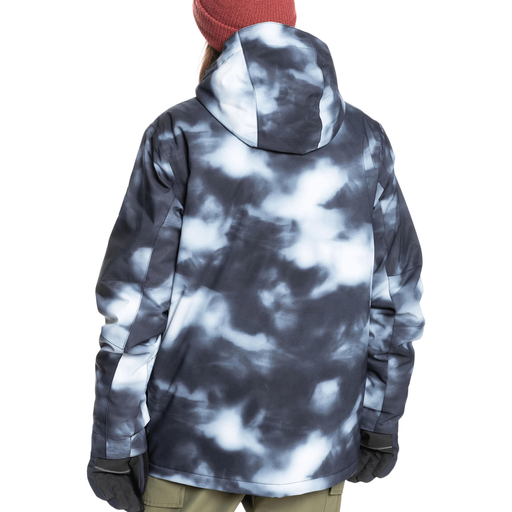 Quiksilver Men's Mission Printed Snow Jacket 2 Quiksilver Men's Mission Printed Snow Jacket - Image 2