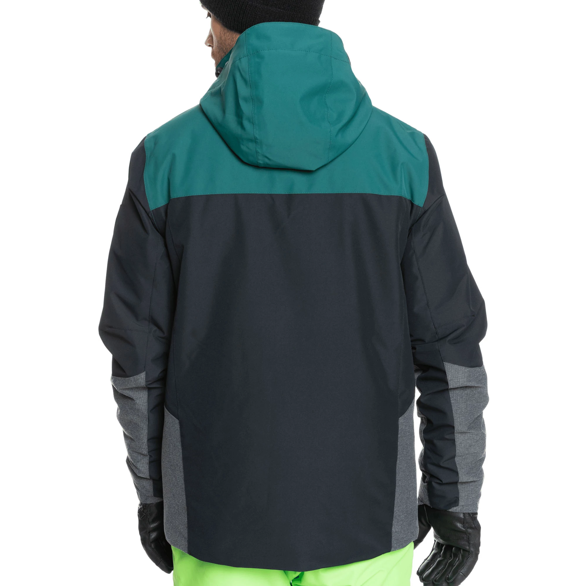 Quiksilver Men's Mission Plus Snow Jacket 2 Quiksilver Men's Mission Plus Snow Jacket - Image 2