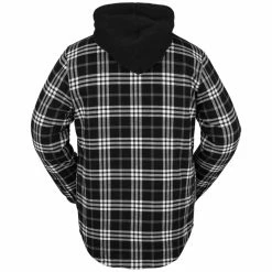 Volcom Men's Field Flannel Insulated Jacket -686 shop unnamed file 4189