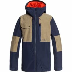 Quiksilver Men's Tamarack Snow Jacket - Navy Blazer 9 Quiksilver Men's Tamarack Snow Jacket - Navy Blazer -686 shop unnamed file 4231