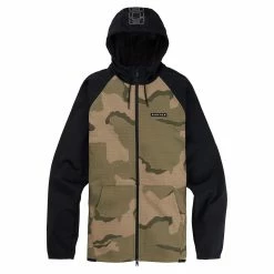 Burton Men's Crown Weatherproof Full Zip Fleece Jacket