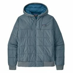 Patagonia Mens Box Quilted Hooded Jacket