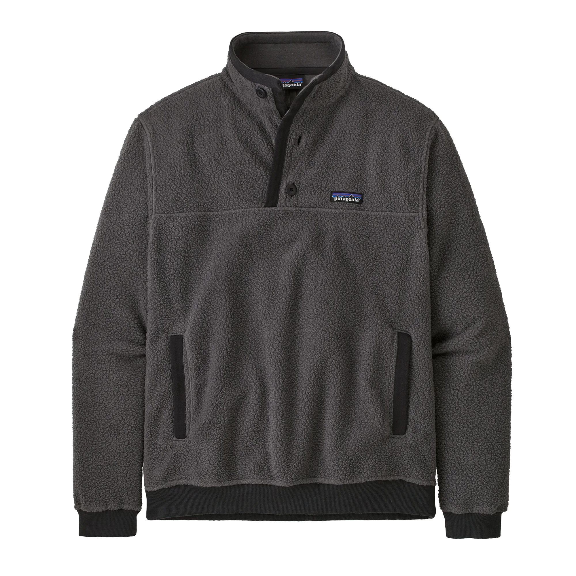 Patagonia Mens Shearling Button Fleece Pullover 1 Patagonia Mens Shearling Button Fleece Pullover