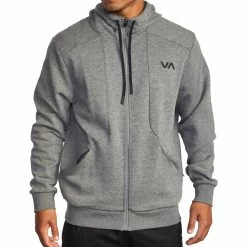 RVCA Mens Tech Fleece Zip-Up Hoodie 6 RVCA Mens Tech Fleece Zip-Up Hoodie -686 shop unnamed file 5500