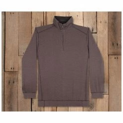 Southern Marsh Men's DounpourDry Striped Stretch Pullover