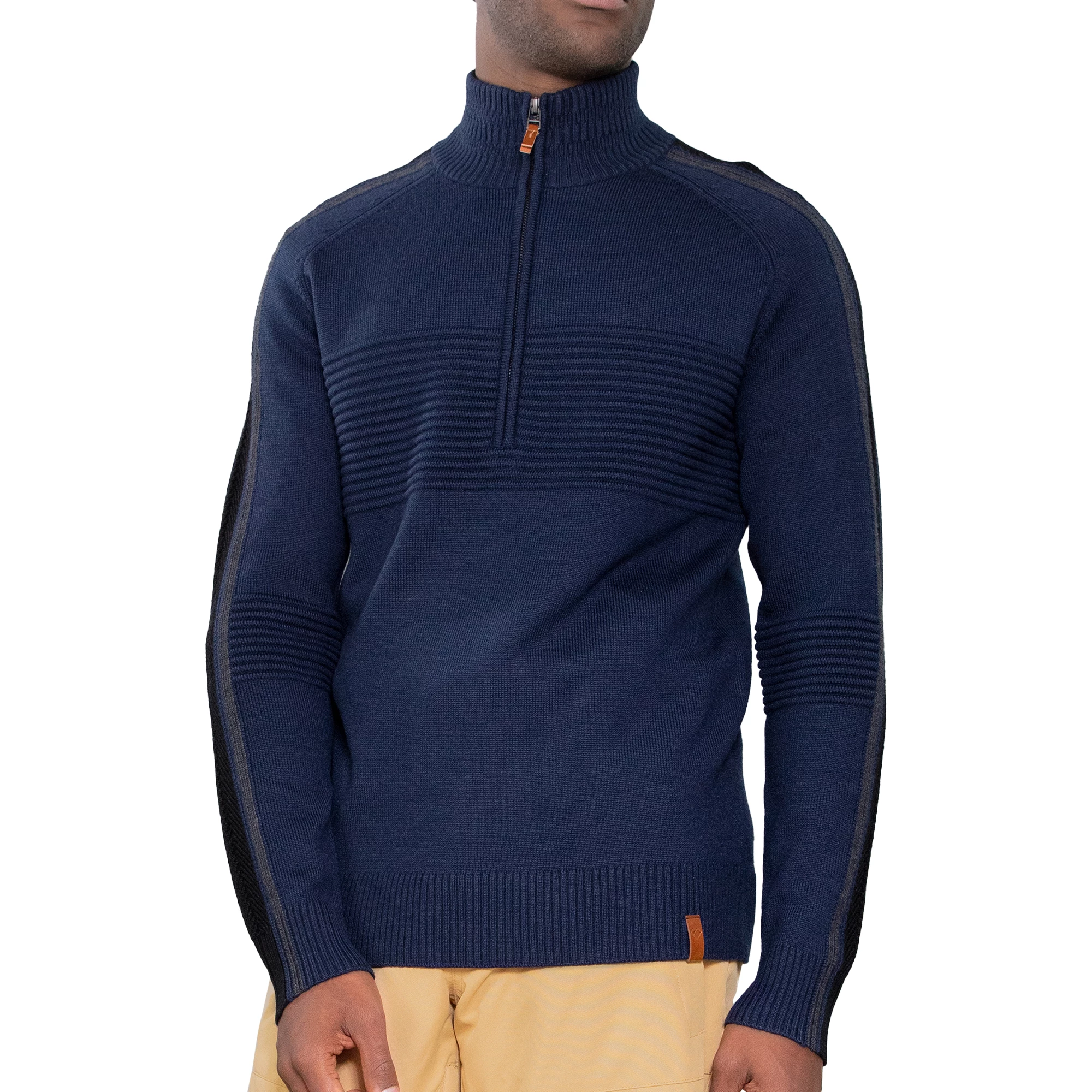 Obermeyer Mens Vince Half Zip Sweater 1 Obermeyer Mens Vince Half Zip Sweater