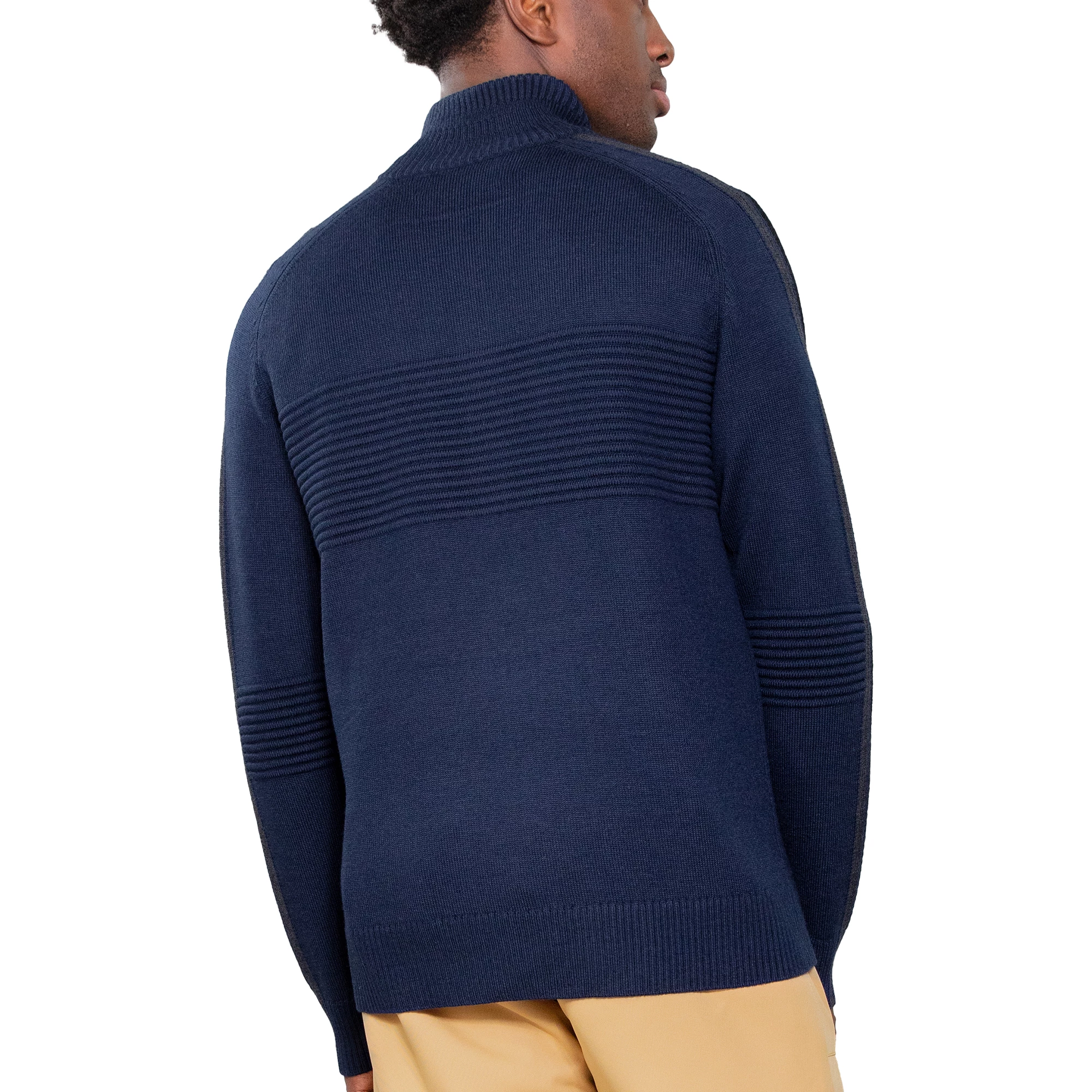 Obermeyer Mens Vince Half Zip Sweater 2 Obermeyer Mens Vince Half Zip Sweater - Image 2