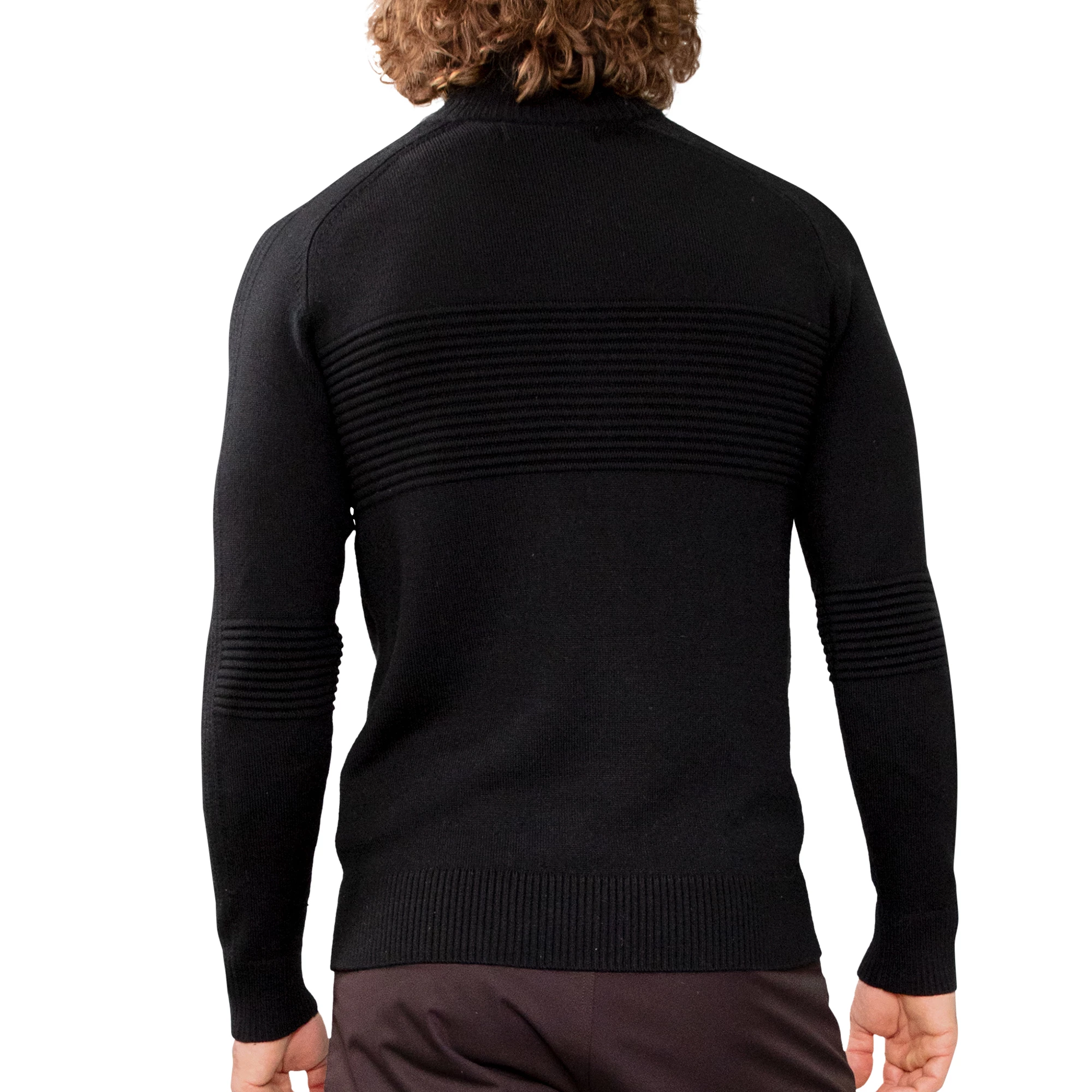 Obermeyer Mens Vince Half Zip Sweater 4 Obermeyer Mens Vince Half Zip Sweater - Image 4