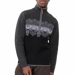 Obermeyer Mens Brady Half Zip Sweater