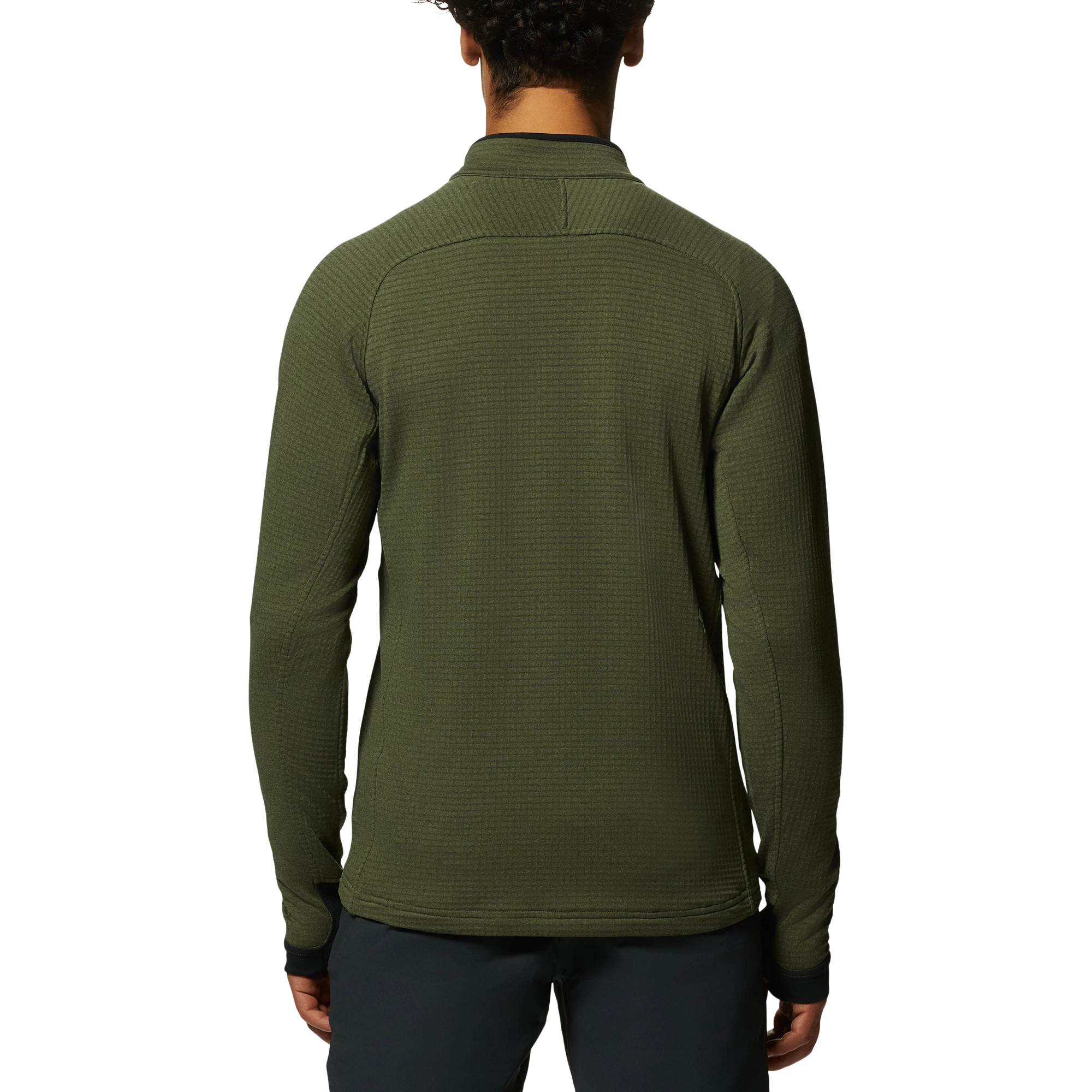 Mountain Hardwear Mens Polartec® Power Grid™ Half Zip Jacket 2 Mountain Hardwear Mens Polartec® Power Grid™ Half Zip Jacket - Image 2