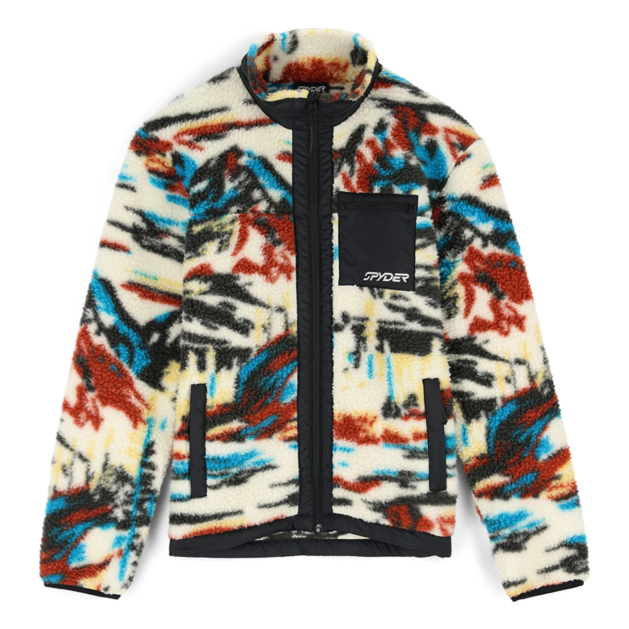 Spyder Mens Sherman Sherpa Fleece Jacket 1 Spyder Mens Sherman Sherpa Fleece Jacket