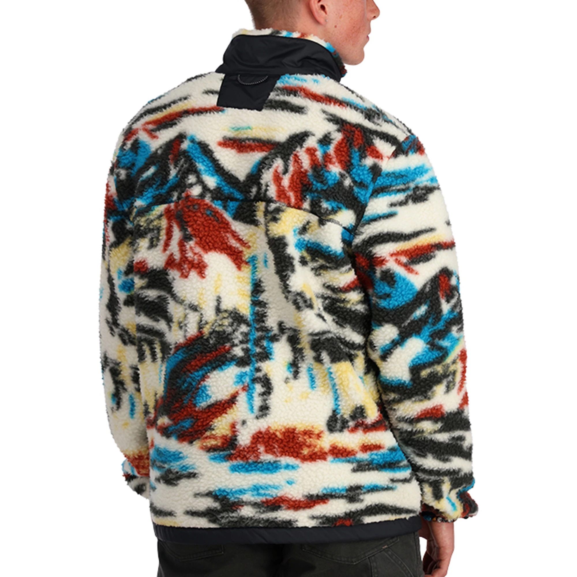 Spyder Mens Sherman Sherpa Fleece Jacket 2 Spyder Mens Sherman Sherpa Fleece Jacket - Image 2