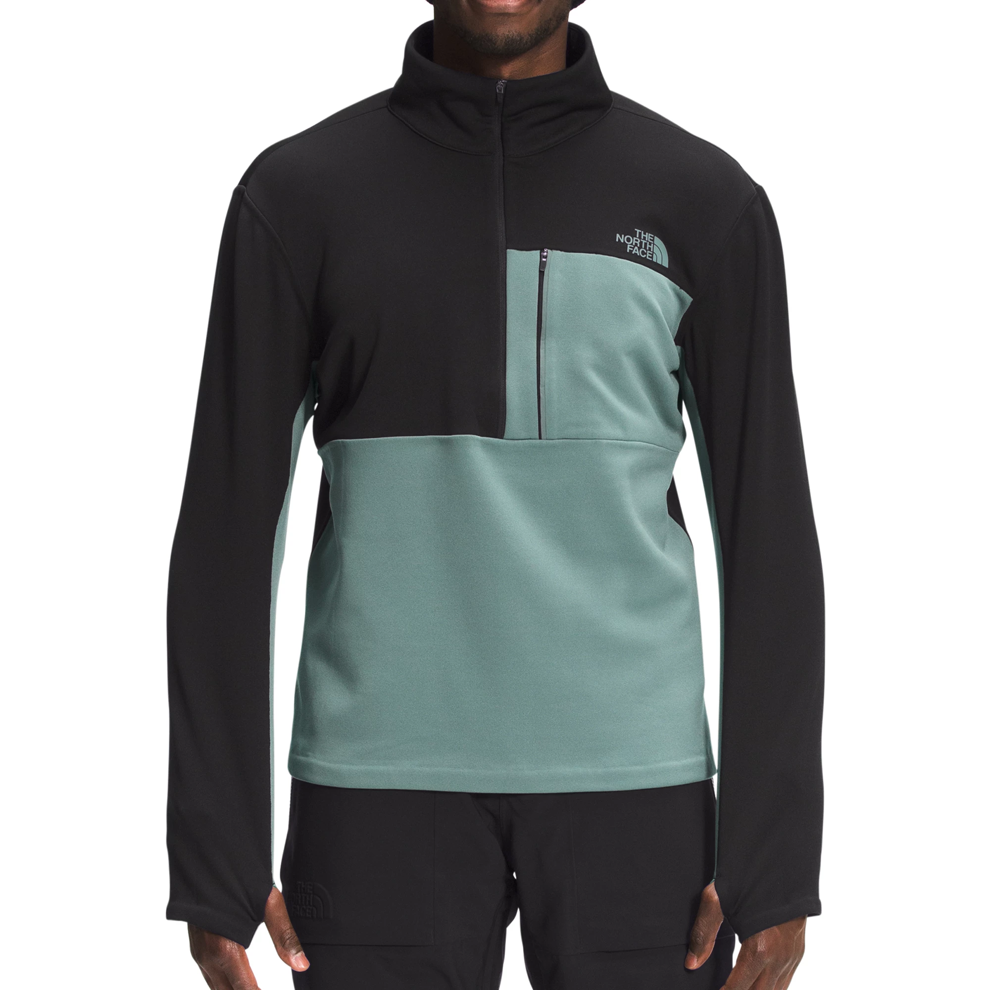 The North Face Mens Tagen Quarter Zip Fleece Pullover 3 The North Face Mens Tagen Quarter Zip Fleece Pullover - Image 3