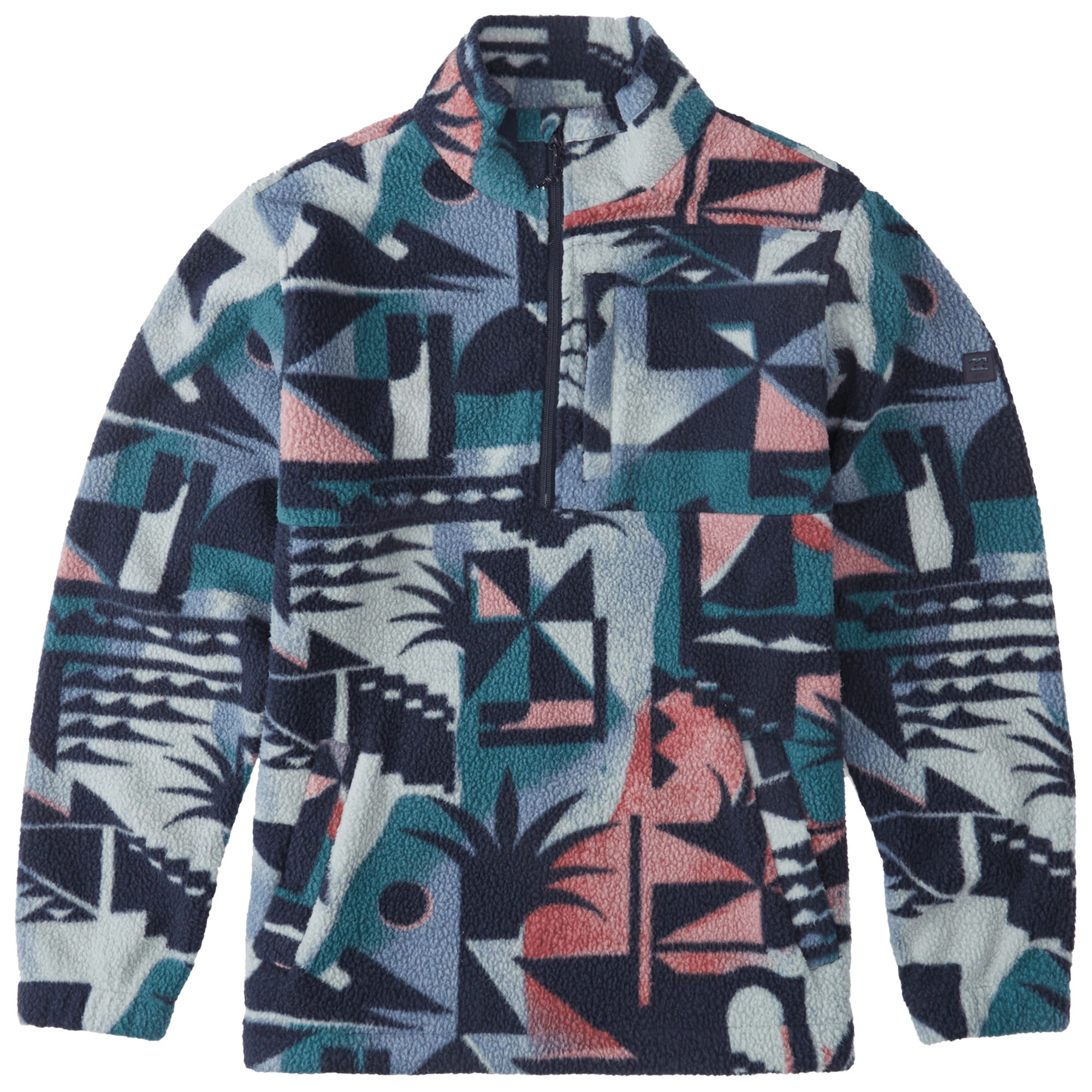Billabong Men's A/Div Boundary Mock Neck Fleece Pullover 3 Billabong Men's A/Div Boundary Mock Neck Fleece Pullover - Image 3