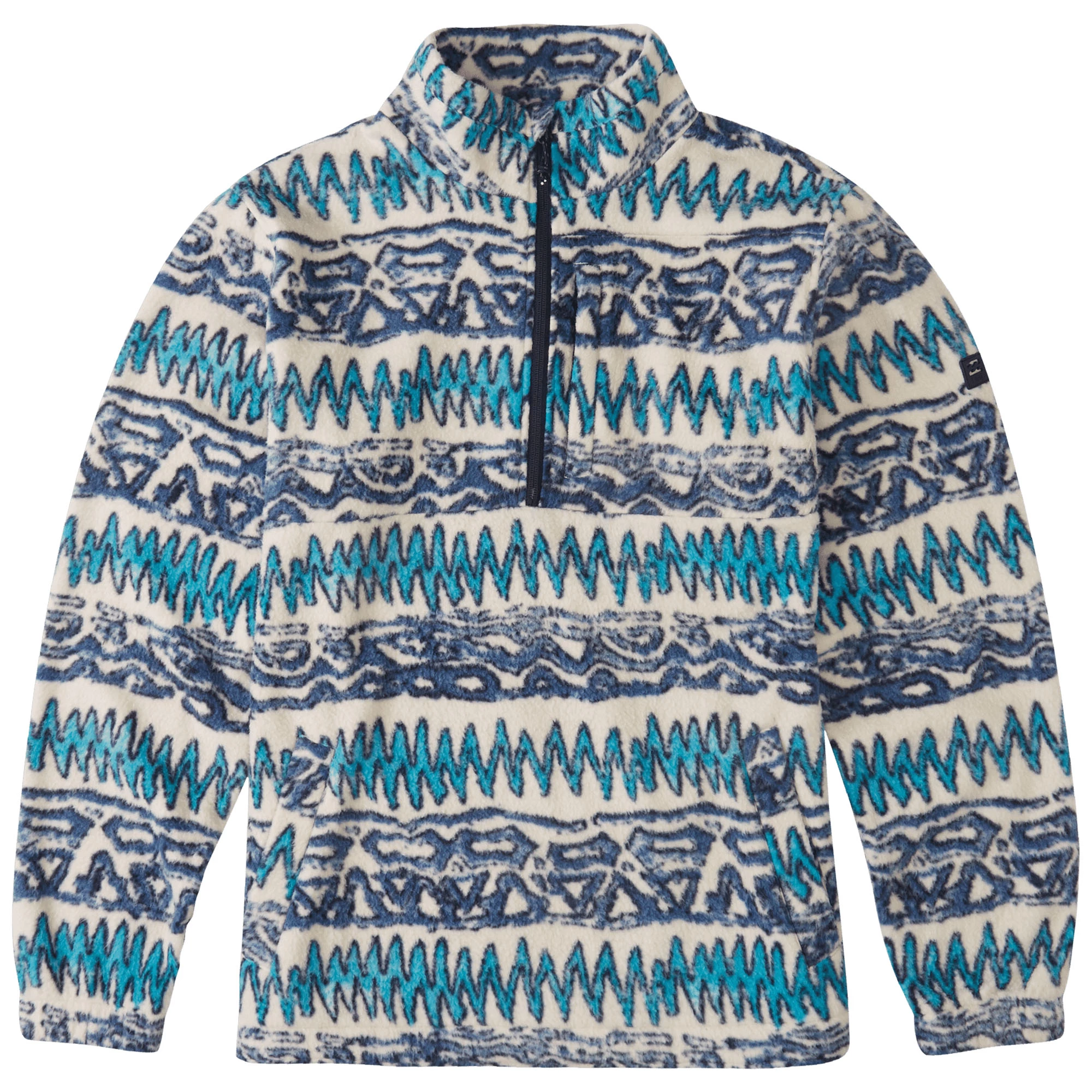 Billabong Men's A/Div Boundary Mock Neck Fleece Pullover 7 Billabong Men's A/Div Boundary Mock Neck Fleece Pullover - Image 7