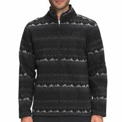 The North Face Mens Printed Gordon Lyons Classic 1-4 Zip Pullover