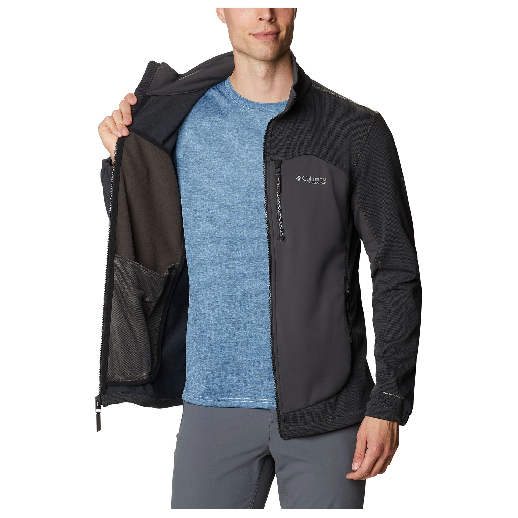 Columbia Men's Powder Chute Fleece Jacket 2 Columbia Men's Powder Chute Fleece Jacket - Image 2