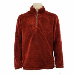 True Grit Men's Pebble Pile 1/4 Zip Sweater