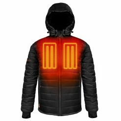 ActionHeat Men's V Battery Heated Puffer Jacket With Hood -686 shop unnamed file 6390